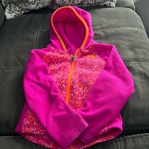 Girls north face glacier jacket size 3T pink